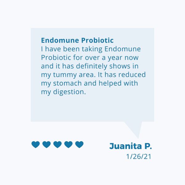 5 out of 5 review for EndoMune Probiotics